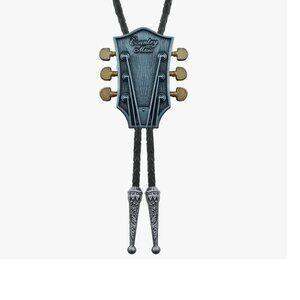 Country Music Guitar Head Bolo Tie